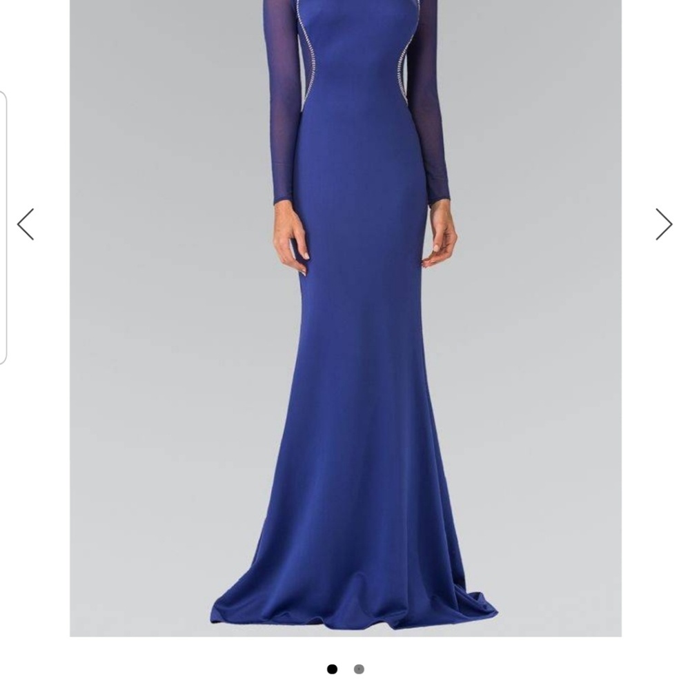 Long sleeve gown
